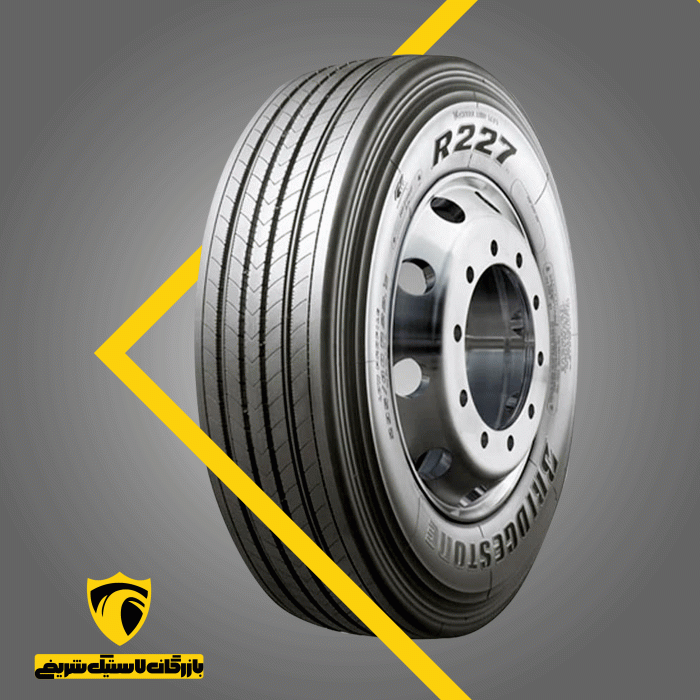 لاستیک بریجستون مدل R227 سایز 235/75R17.5 سال 2023 کشور ژاپن