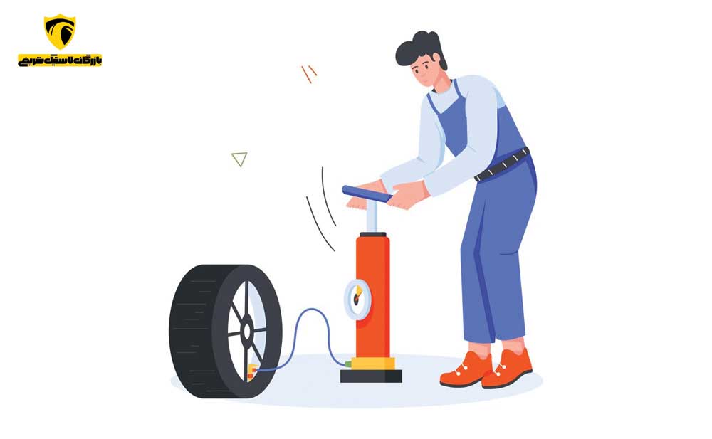 تنظیم فشار باد تایر