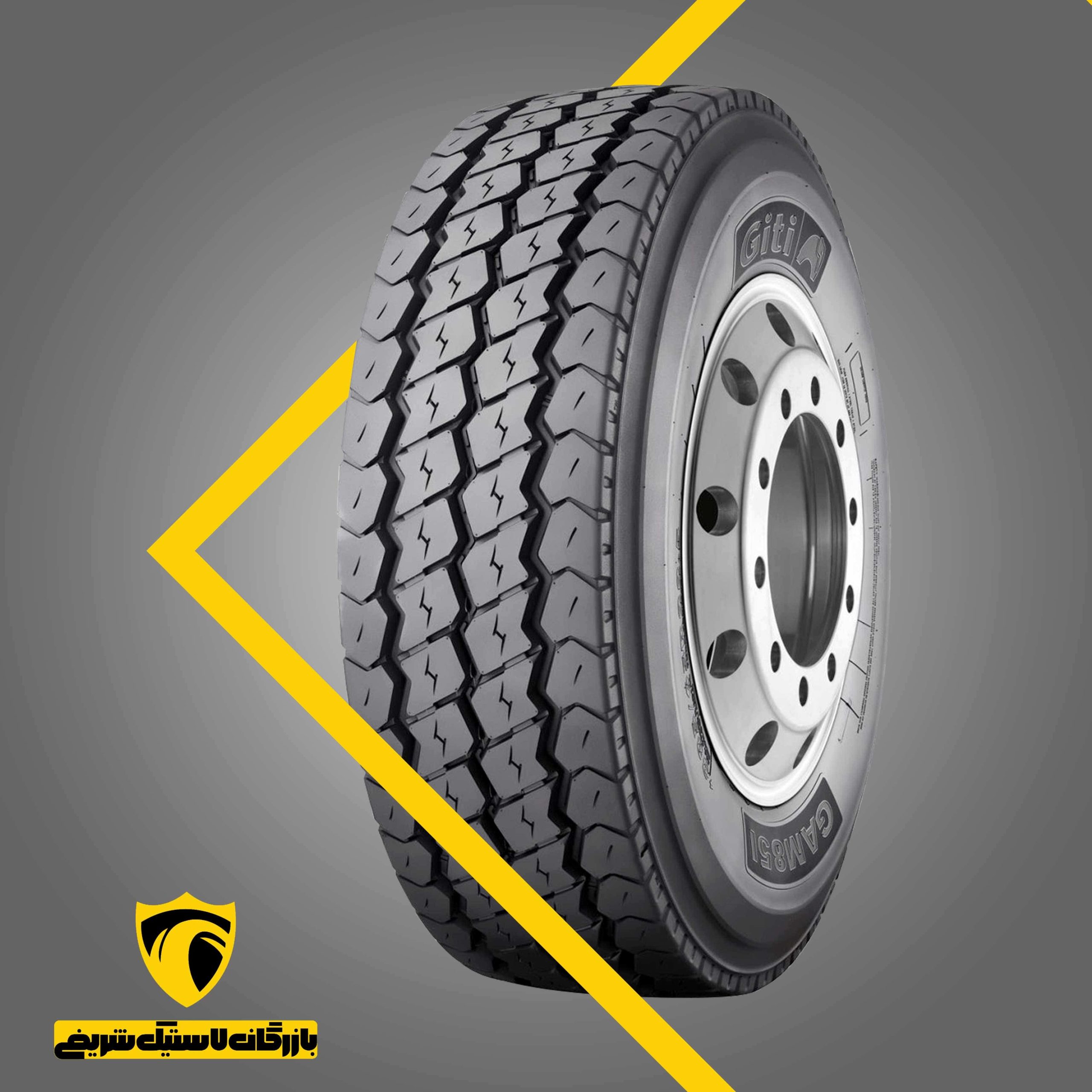 GITI-GAM851-385.65R22.5 لاستیک جی تیGAM851سایز385/65R22.5سال2024چین