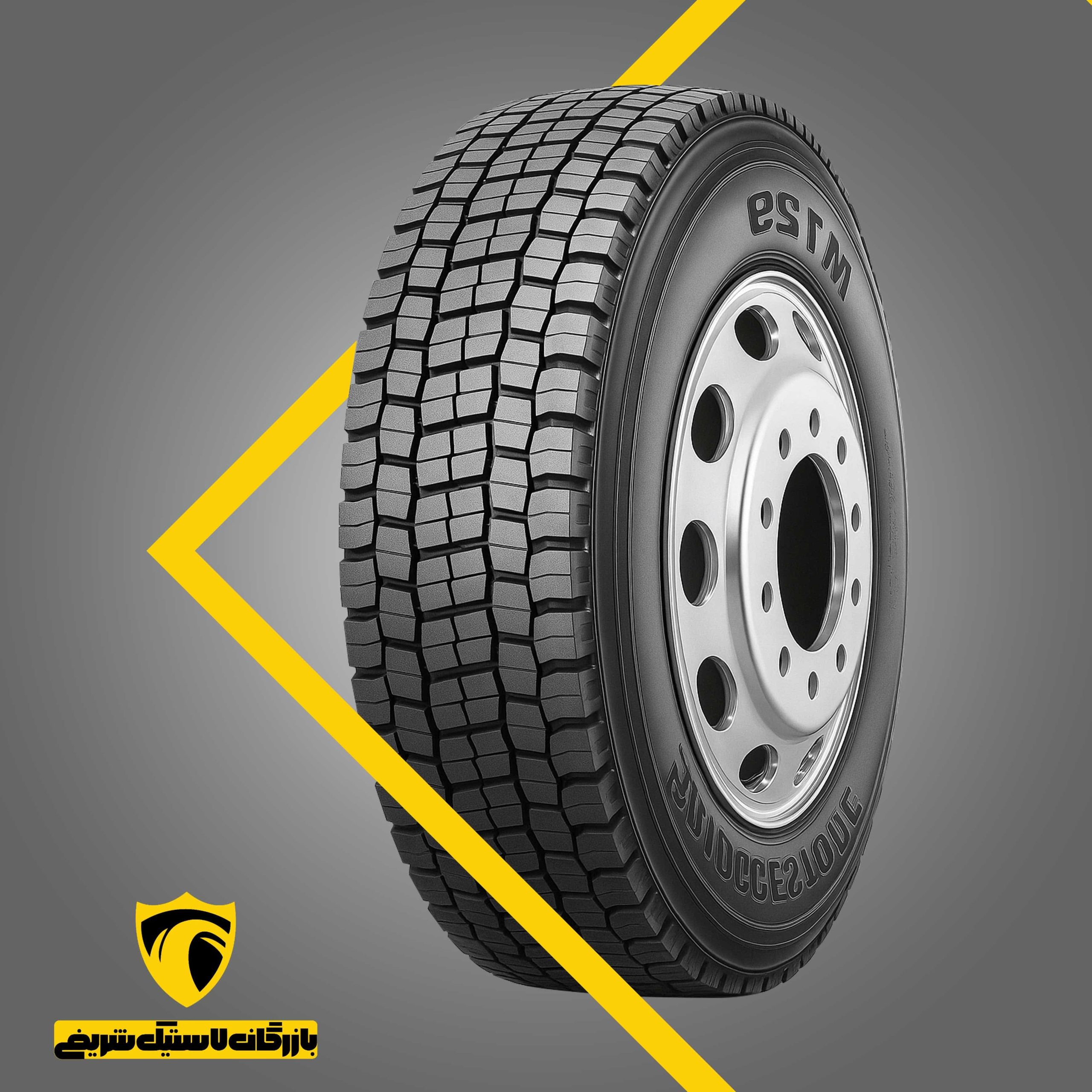BRIDGESTONE-M729-315.70R22.5 لاستیک بریجستونM729سایز315/70R22.5سال2024ژاپن